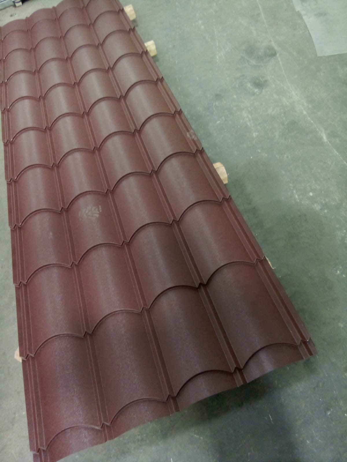 Iron sheet- TILE Matte Finish Gauge 30 (Per Metre)