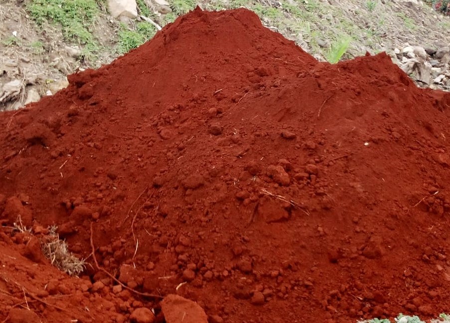 LNB-MX Pure Quality Powder Garden Red Soil (14Tons)