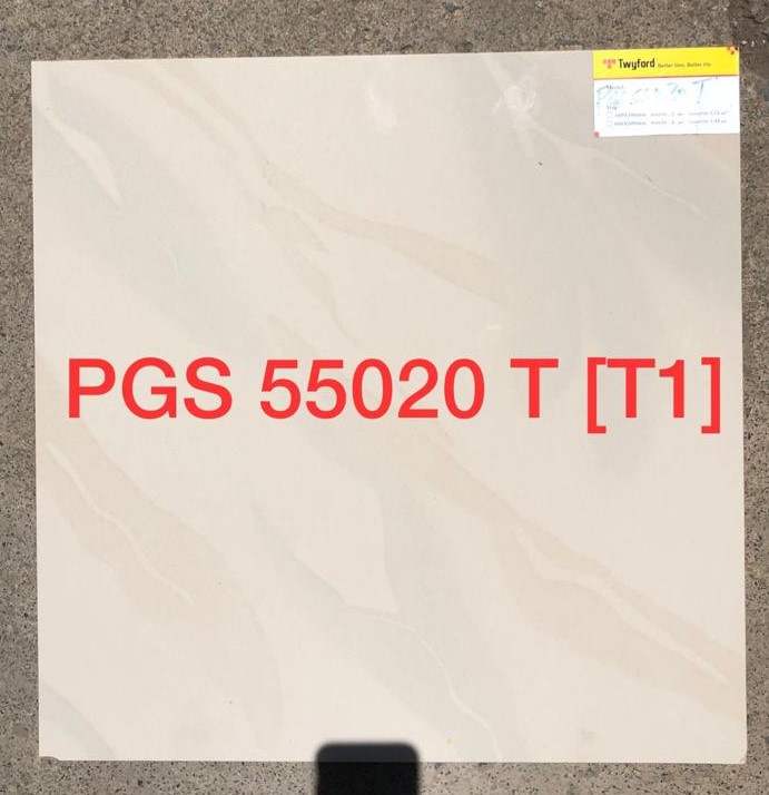 TwyFord PGS 55020 T(T1) Glossy Tiles (60x60)cm 4pcs Per Carton 1.44sqmtr floor Coverage