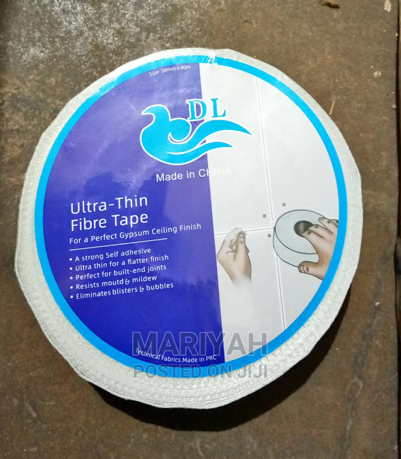 Gypsum Fiber Tape 90Meters