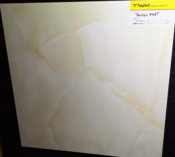 TwyFord YMP 66703 T Glossy Tiles (50x50)cm 7pcs Per Carton 1.75sqmtr floor Coverage