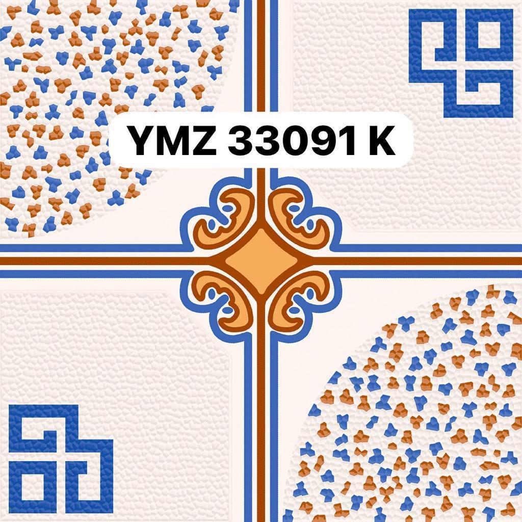 TWYFORD YMZ 33091 K Glossy Tiles (30x30)cm 15pcs Per Carton 1.75sqmre floor Coverage